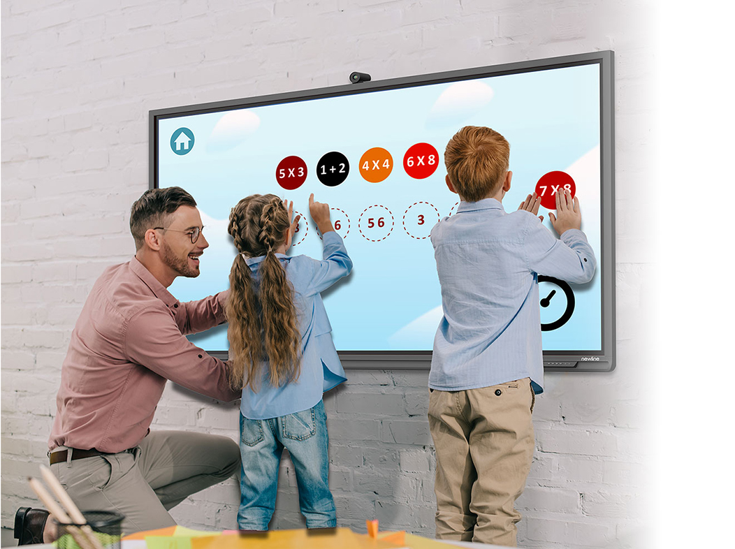 Interactive touch panel